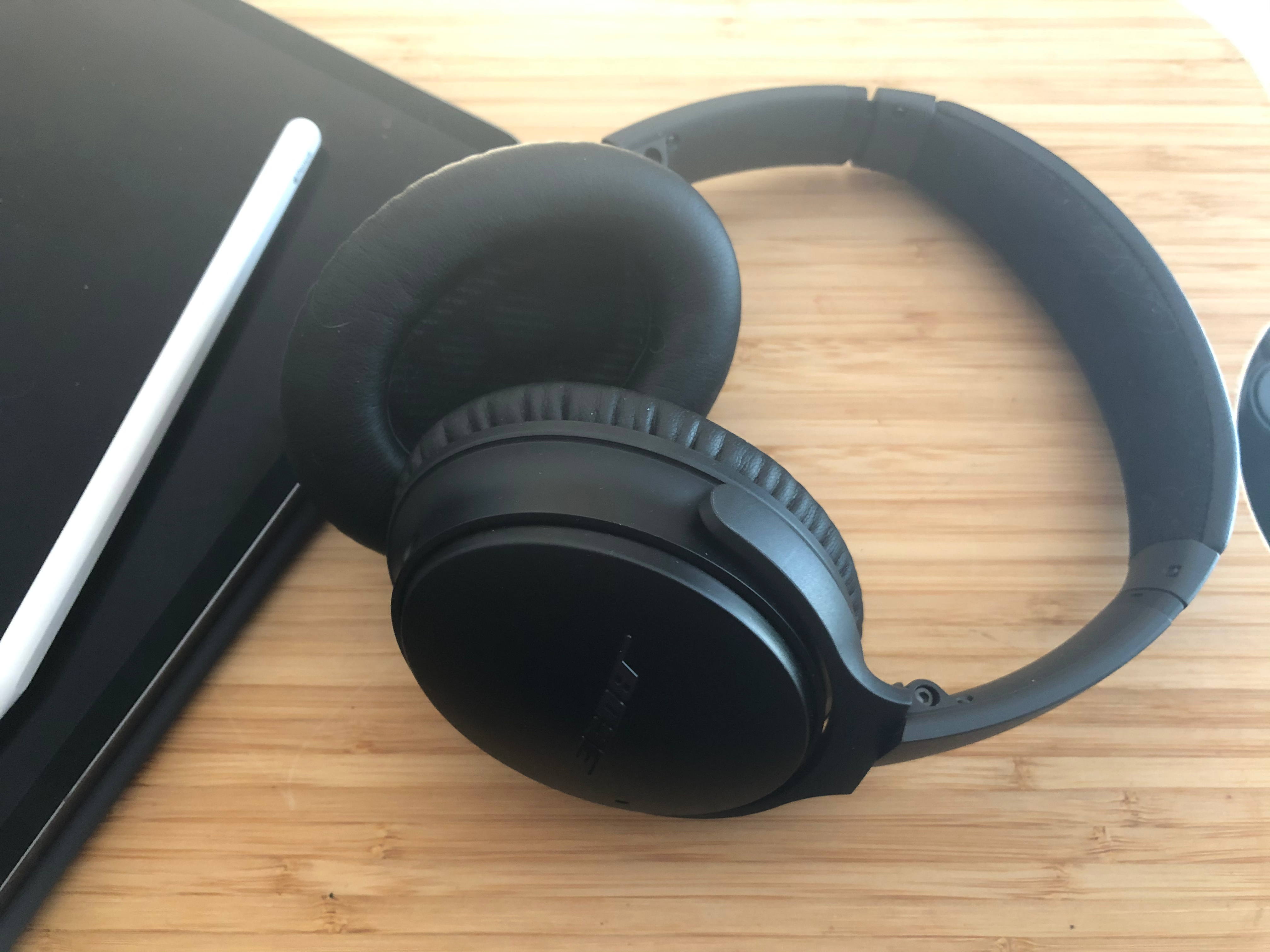 A pair of headphones